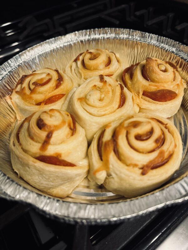 Sourdough Pizza Pinwheels