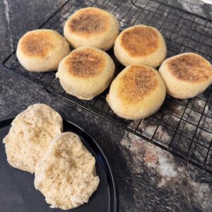 Sourdough English Muffins